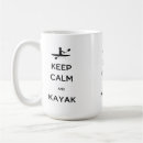 Sök efter kanot muggar Kayak