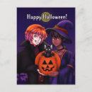 Sök efter vampyr halloween vykort Häxa