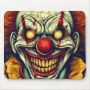 Sök efter clowner musmattor Halloween