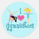 Sök efter gymnast klistermärken Söt gymnastik