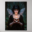 Sök efter gothic fairy posters Skalle