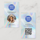Sök efter foton visitkort Qr kod
