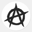 Sök efter anarki klistermärken Symbol