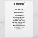 Sök efter massage reklamblad Spa