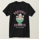 Sök efter baseball ice cream tshirts Konstig