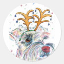 Sök efter santa klistermärkear Hund