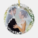 Sök efter jul för par Newlyweds