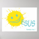 Sök efter jesus älskar dig posters För barn