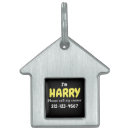 Sök efter husdjur brickor Namn