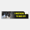 Sök efter mustasch bildekaler För alla