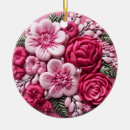 Sök efter broderi julgransprydnader Blommor