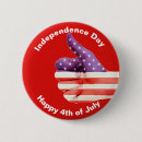 Sök efter independence day knappar Vit