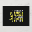Sök efter tennisspelare vykort Tennismatch