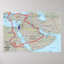 Sök efter israel karta posters Öster