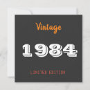 Sök efter 1984 inbjudningar Retro