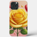 Sök efter gullig blomma iphone fodral Gul ros