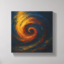 Sök efter spiral canvastryck Abstrakt