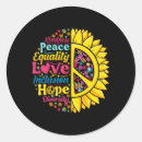 Sök efter symbol av vänskap klistermärken Kärlek