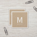 Sök efter monogrammed visitkort För alla