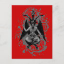 Sök efter satan vykort Baphomet