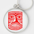 Sök efter tiki nyckelringar Mask