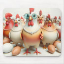 Sök efter rolig höna musmattor Kyckling