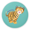 Sök efter tiger och knoppar handtag Stor katt