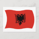 Sök efter flagga av albania vykort Albanien