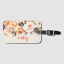 Sök efter blommor luggage tags För henne