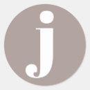 Sök efter monogrammed klistermärken Vit