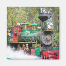 Sök efter tåg magneter Ånga