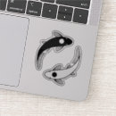 Sök efter svart yin yang koi Fiska