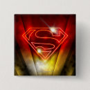 Sök efter stylized knappar Superman logotyp
