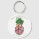 Sök efter ananas nyckelringar Tropisk