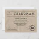 Sök efter telegram inbjudningar Antika