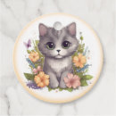 Sök efter grå tabby katt Kawaii