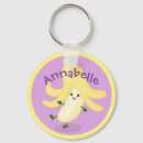 Sök efter banan nyckelringar Kawaii