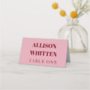 Sök efter placeringskort Personlig