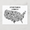 Sök efter symbol vykort Usa