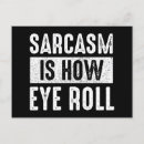 Sök efter sarcasm vykort Sarkastisk