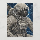 Sök efter astronaut vykort Galax