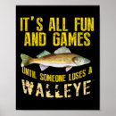 Sök efter walleye som fiskar Båt