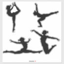 Sök efter gymnast klistermärken Flicka