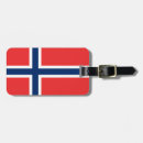 Sök efter norge luggage tags Norsk flagga