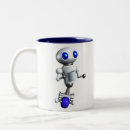 Sök efter gullig robot hem presenter Kaffe