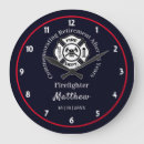 Sök efter brandman klockor Tunn röd linje