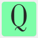 Sök efter monogram q klistermärken Brev
