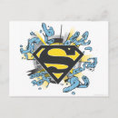 Sök efter superman vykort S sköld