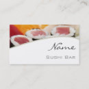 Sök efter sushi visitkort Pub