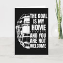 Sök efter målvakt kort Hockey illustration